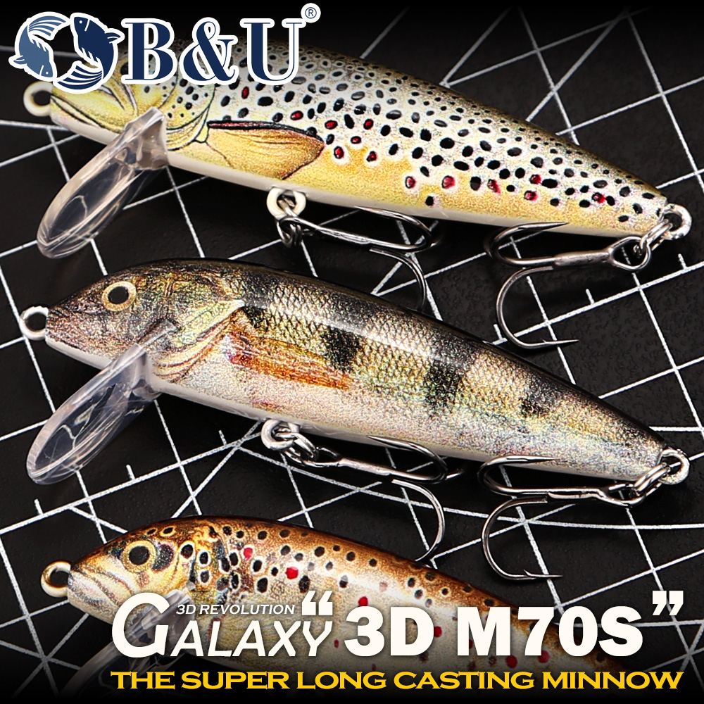 Fishing Hook Treble - B&U Balıkçılık Yemleri Batar Tip Minnow,