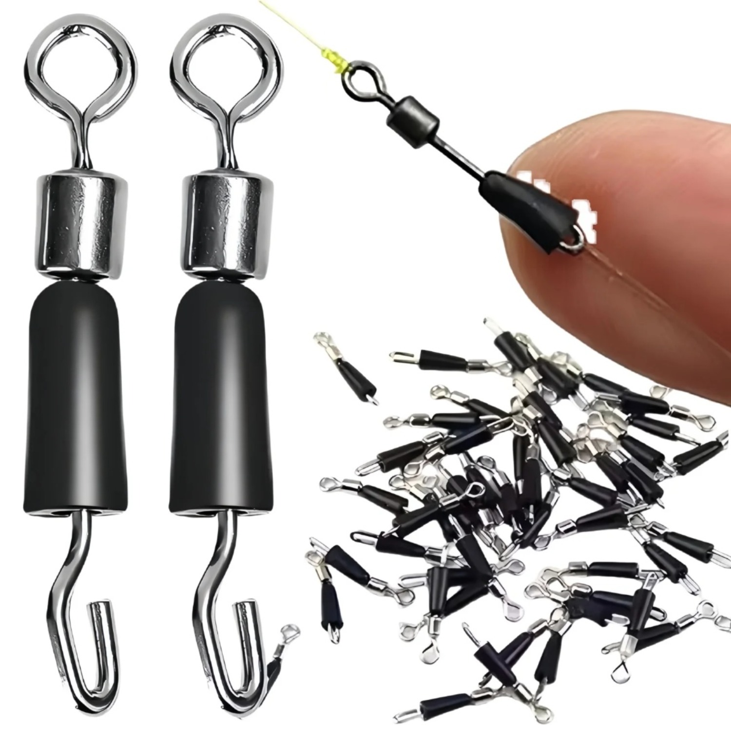 Fishing Hook Jig - 50 adet Sazan Balıkçılığı Hızlı Değişimli