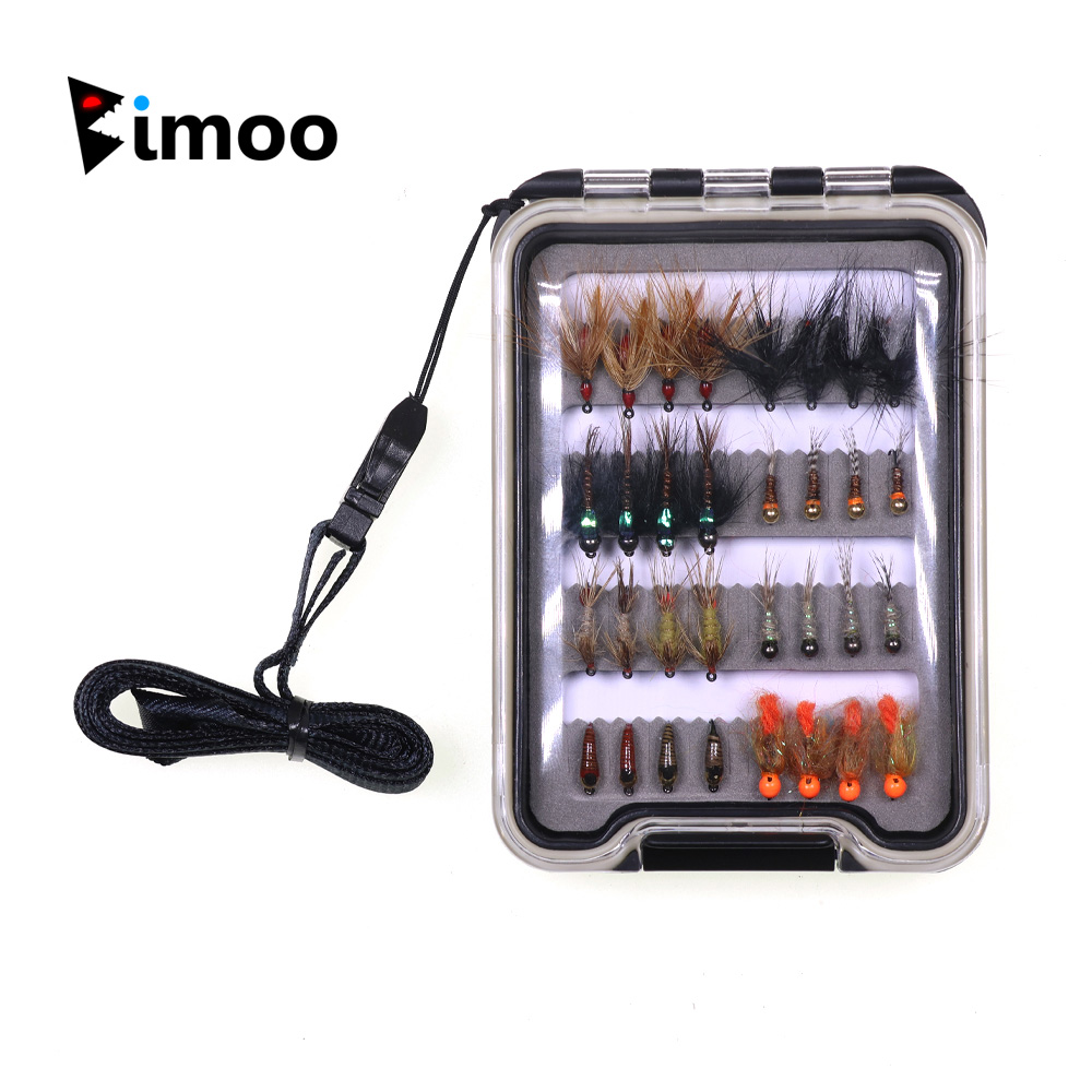 Fishing Hook Barbless - 32 Parça Nimf Sinekleri Seti Alabalık