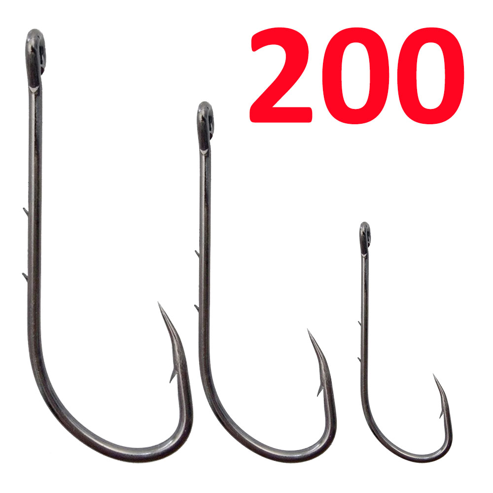 Fishing Hook Circle - 200 adet Yem Tutucu Olta Sazan