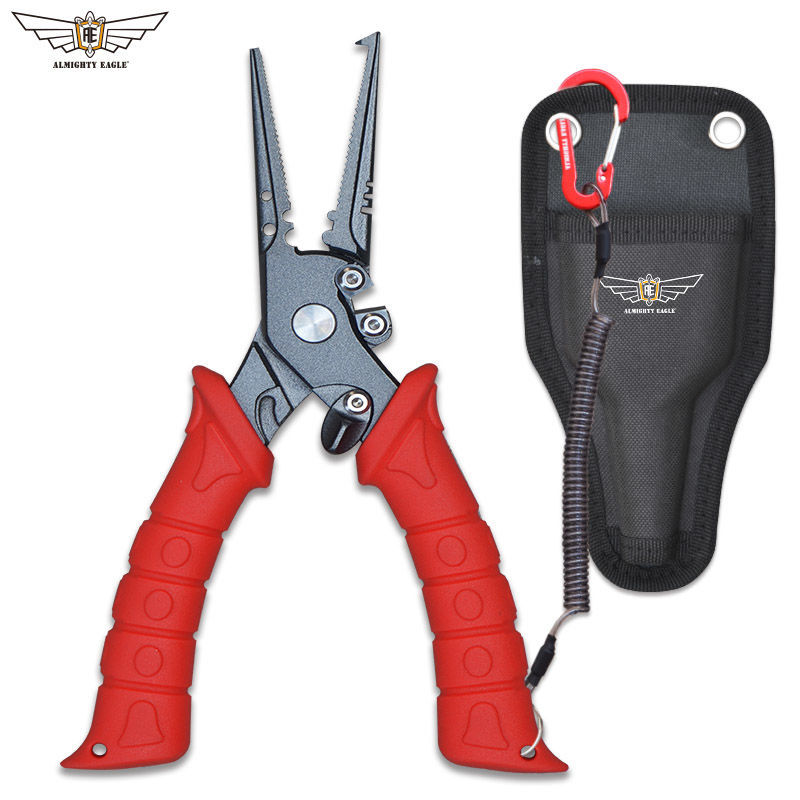 Fishing Hook Stainless Steel - Yüksek hassasiyetli Luya pense çok fonksiyonlu