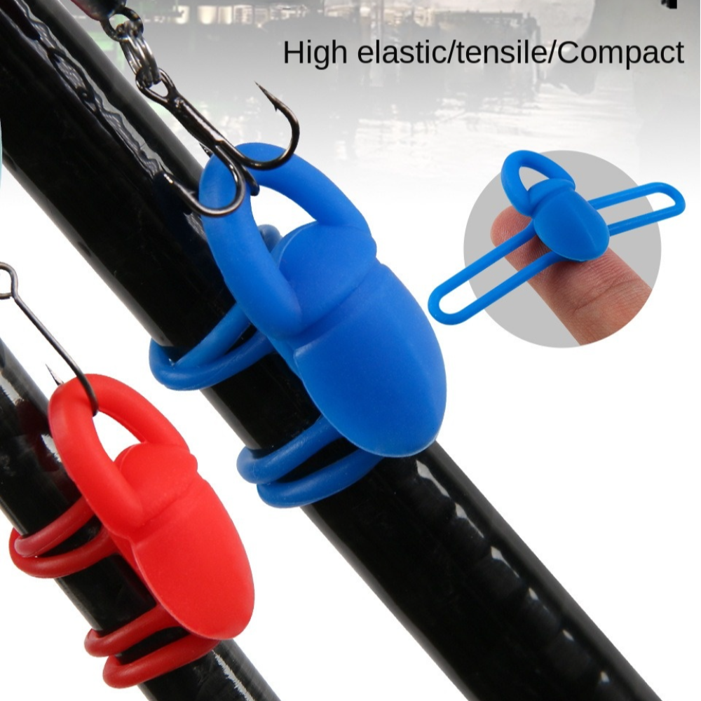 Fishing Hook Jig - 5 adet Taşınabilir Silikon Kanca Güvenli