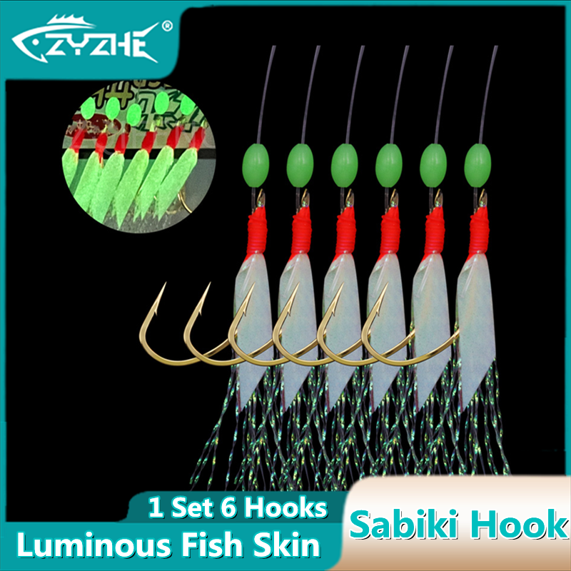 Fishing Hook Assortment - ZYZHE 1/3/5 Torba Balıkçılık Sabiki Kanca