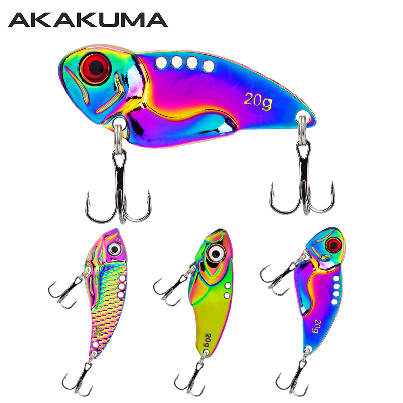 Fishing Hook Treble - 3 ADET Metal Renkli VIB Yem