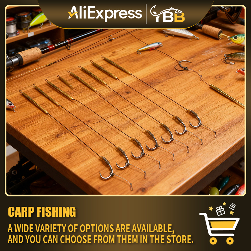 Fishing Hook Size - 6 adet Hazır Geri Tepmeli Olta