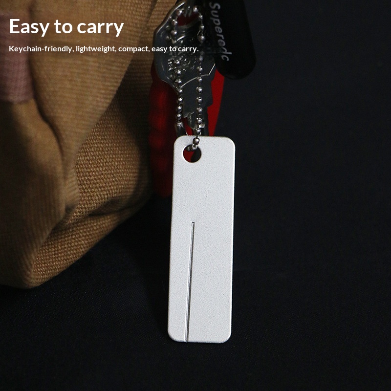Fishing Hook - Mini Elmas Bileme Taşı Anahtarlık Aracı