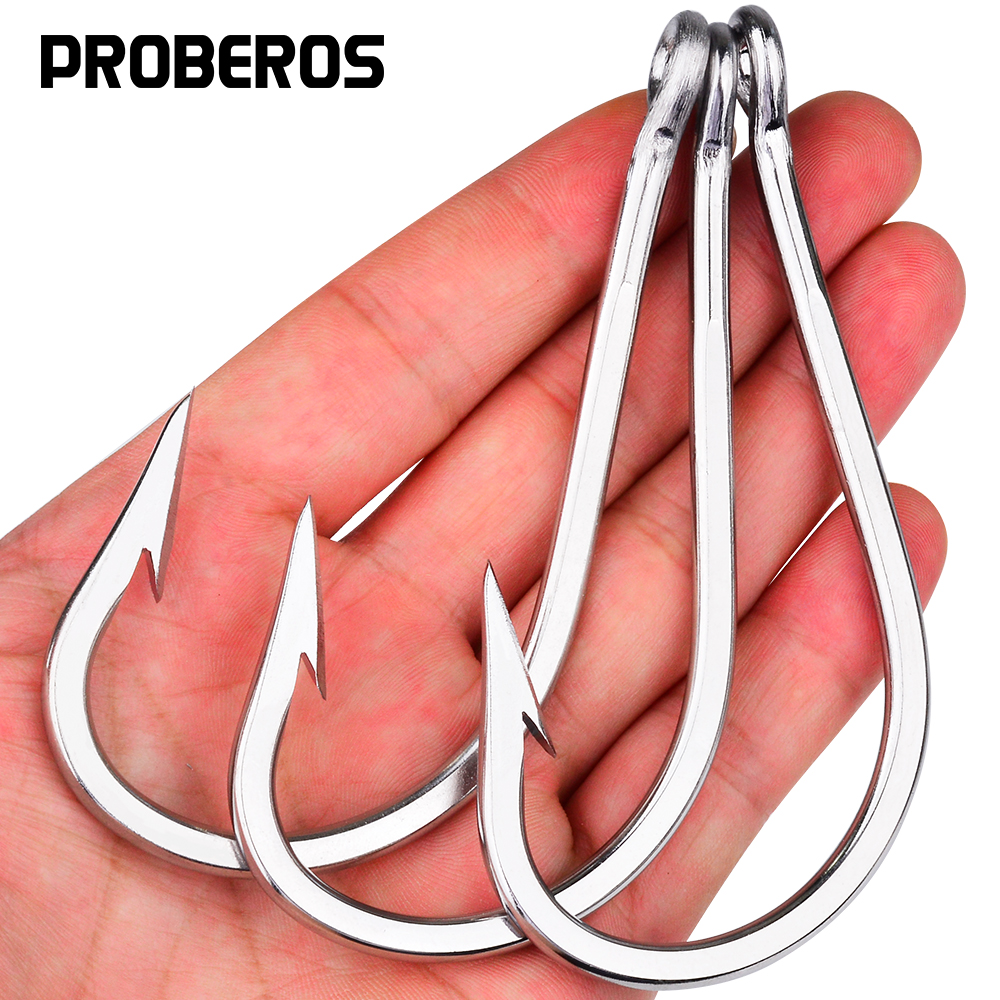 Fishing Hook Circle - PROBEROS 5 adet Paslanmaz Çelik Kancalar