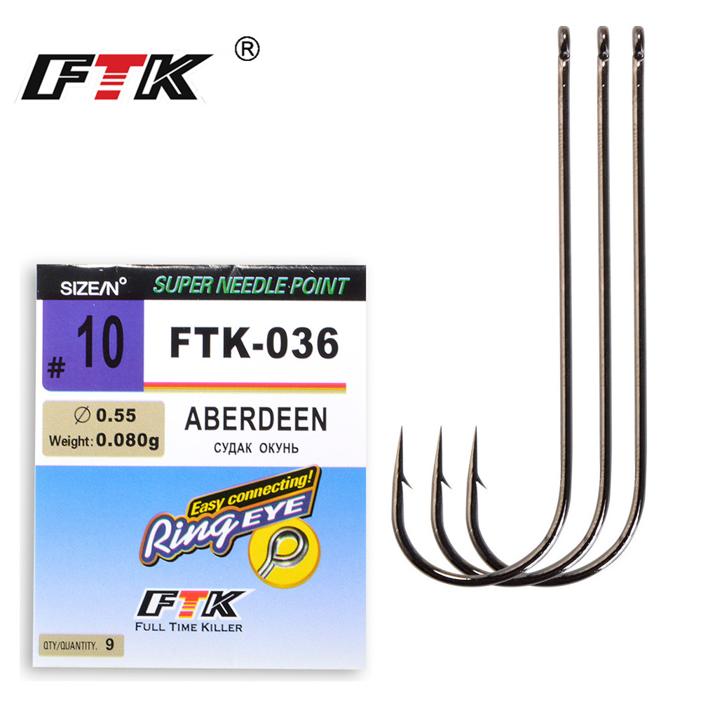 Fishing Hook Assortment - FTK klasik ABERDEEN deniz balıkçılık kanca