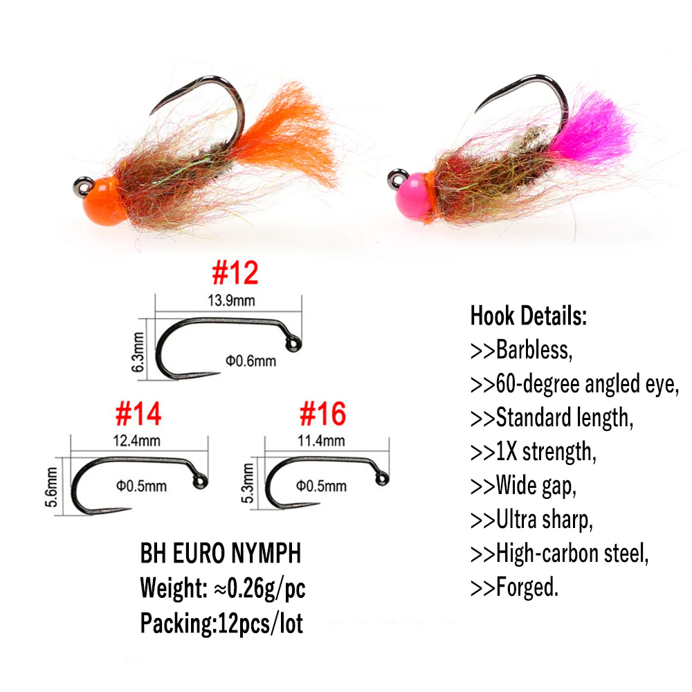 Wifreo 12 adet Tungsten boncuk - Fishing Hook Barbless incelemesi ve fiyatı