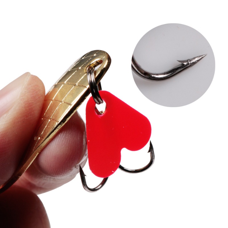 1 adet Metal Jig Spinner kaşık - Fishing Hook Treble incelemesi ve fiyatı