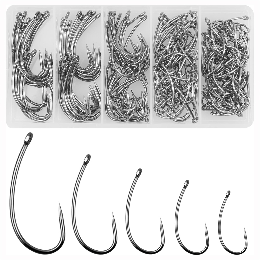 180 adet Barbless balıkçılık k - Fishing Hook Circle incelemesi ve fiyatı