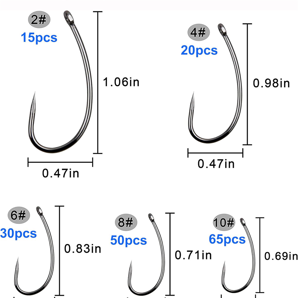 180 adet Barbless balıkçılık k - Fishing Hook Circle incelemesi ve fiyatı