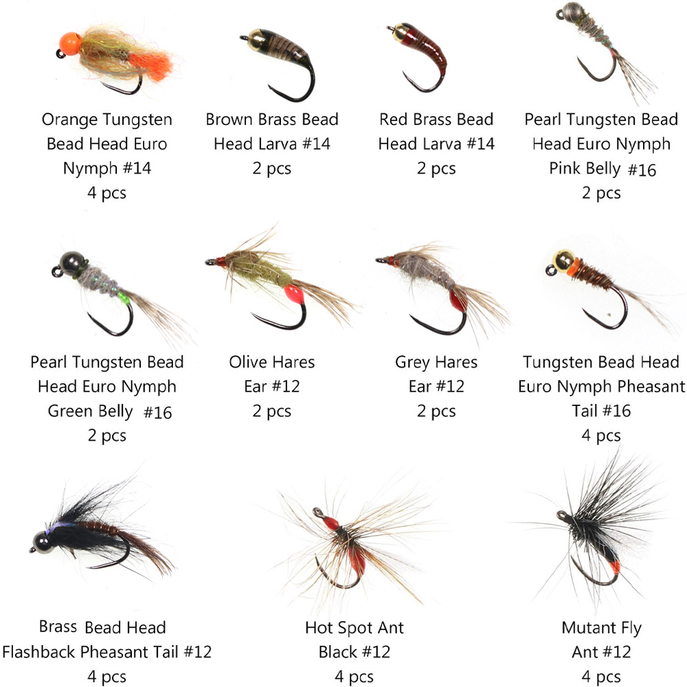32 Parça Nimf Sinekleri Seti A - Fishing Hook Barbless incelemesi ve fiyatı