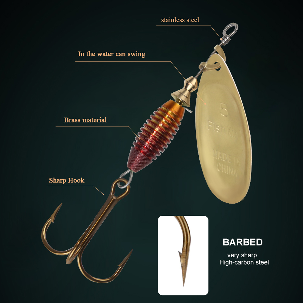 Metal balıkçılık cazibesi 4g 4 - Fishing Hook Treble incelemesi ve fiyatı