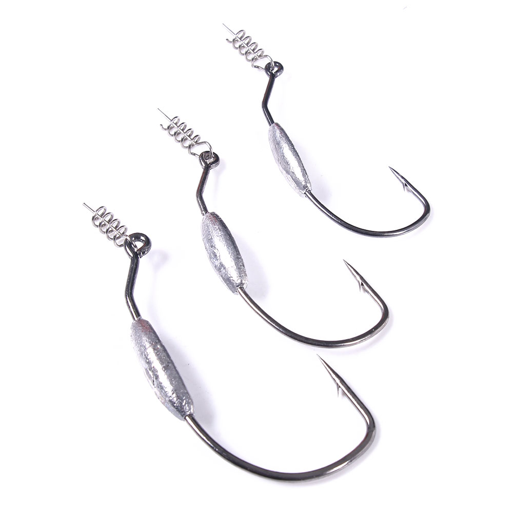 Yumuşak Solucan Yemi Texas Rig - Fishing Hook Offset incelemesi ve fiyatı