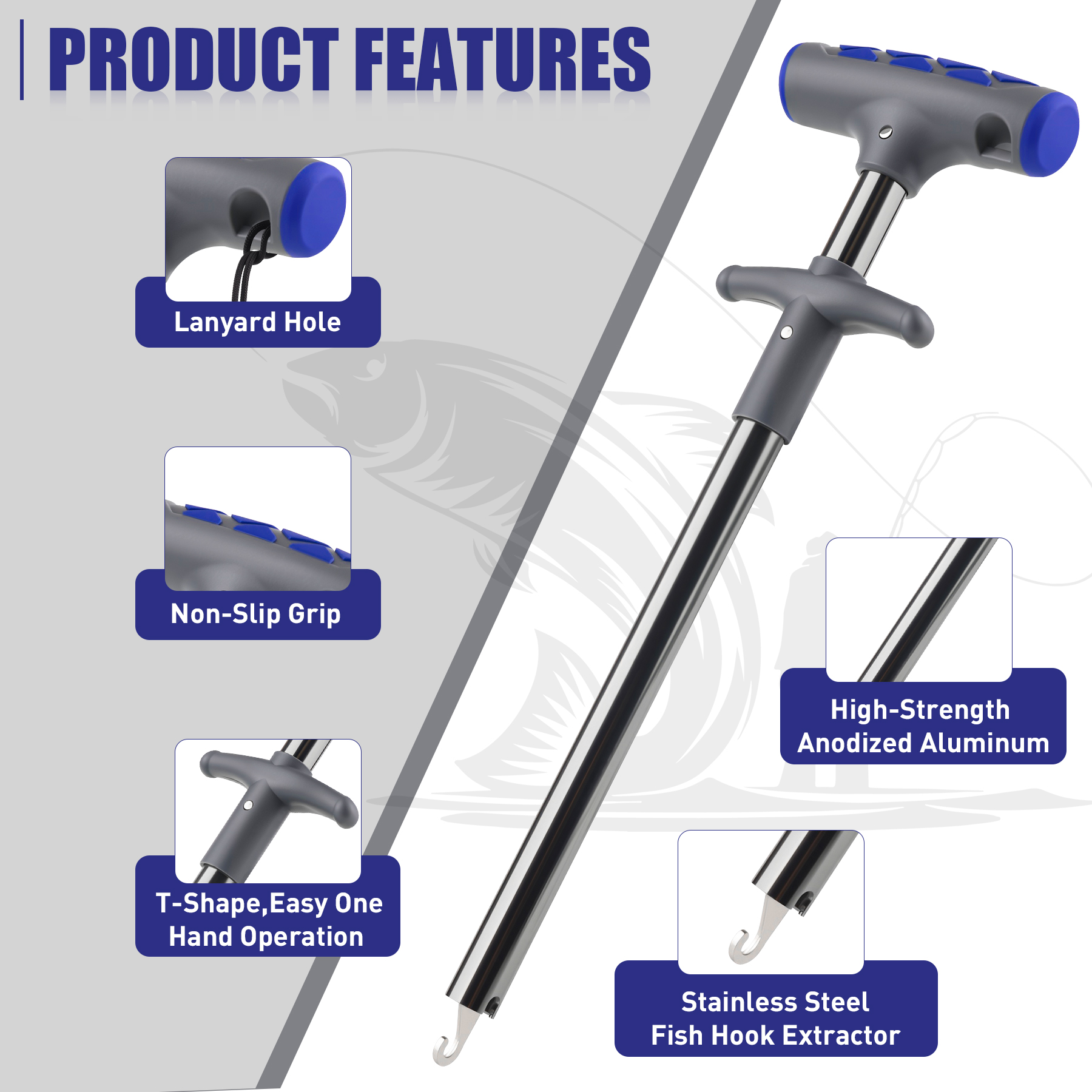 Bomlar Balıkçılık XW20 Uzun ba - Fishing Hook Remover incelemesi ve fiyatı