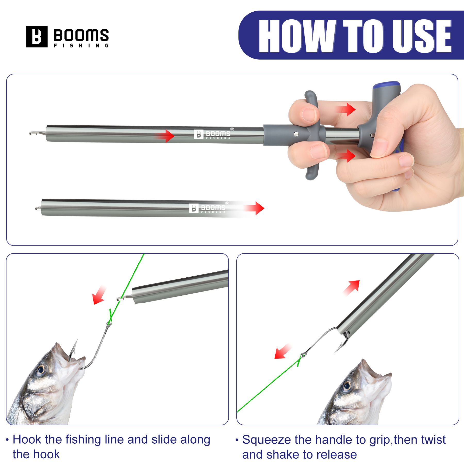 Bomlar Balıkçılık XW20 Uzun ba - Fishing Hook Remover incelemesi ve fiyatı