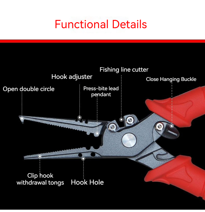 Yüksek hassasiyetli Luya pense - Fishing Hook Stainless Steel incelemesi ve fiyatı