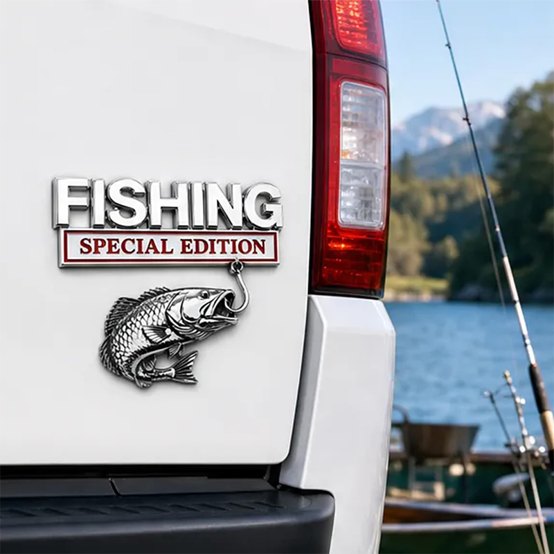 Krom Balıkçılık Araba Rozeti M - Fishing Hook incelemesi ve fiyatı