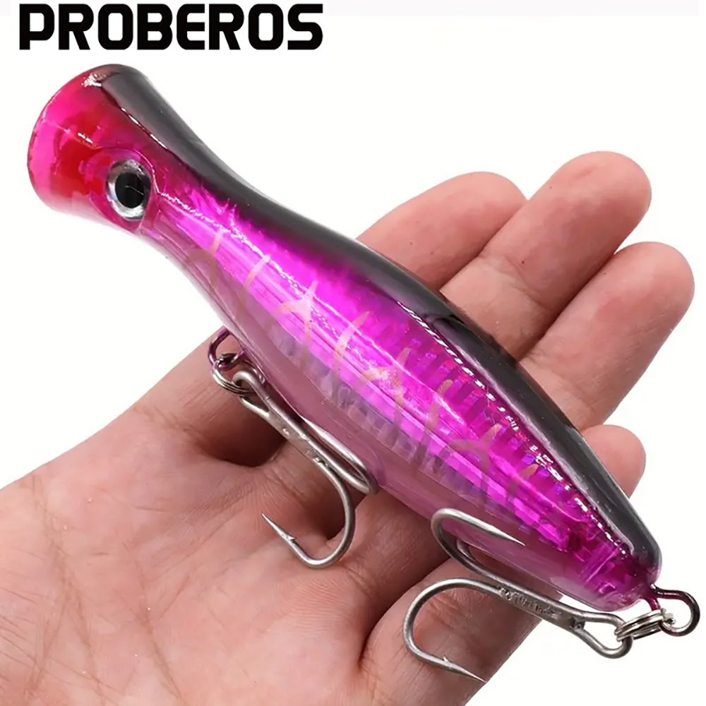 PROBEROS 1 adet 13 cm 43g Popp - Fishing Hook Treble incelemesi ve fiyatı