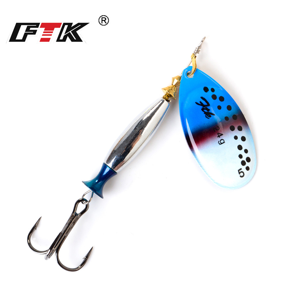 FTK 18g 24g Spinner Yem Sert K - Fishing Hook Treble incelemesi ve fiyatı