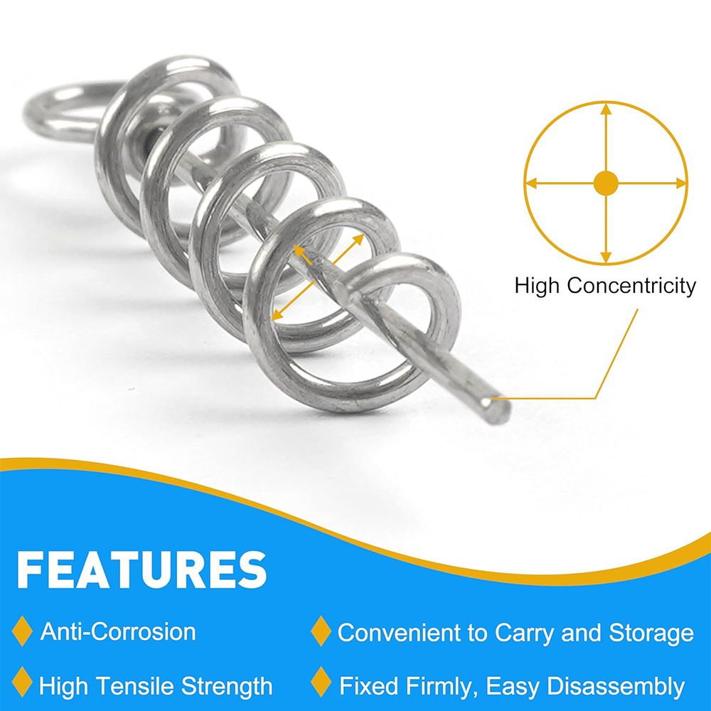 50 adet Bahar Büküm Kilit Balı - Fishing Hook Stainless Steel incelemesi ve fiyatı