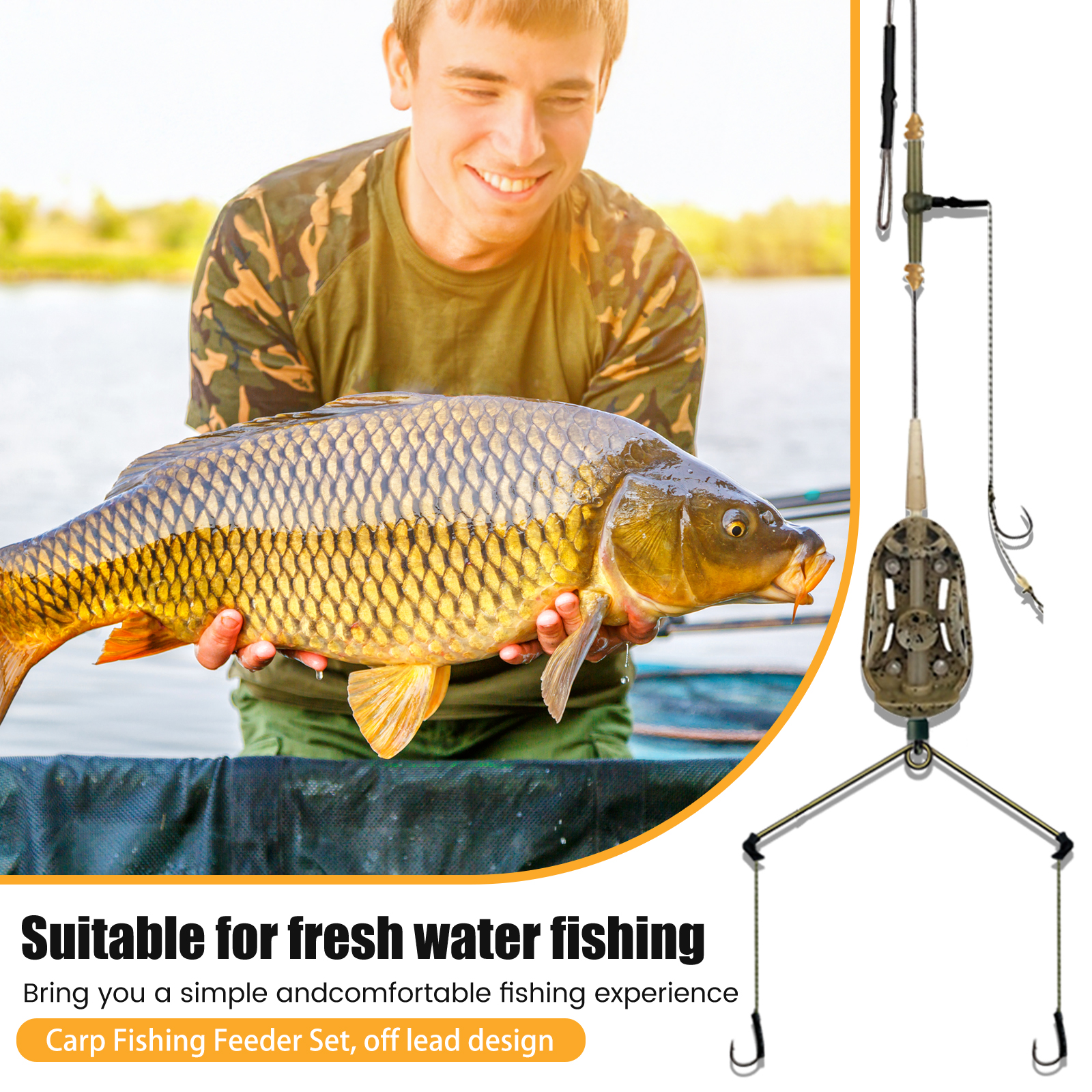 Leadcore'li 3'lü Kancalı Önced - Fishing Hook Assortment incelemesi ve fiyatı