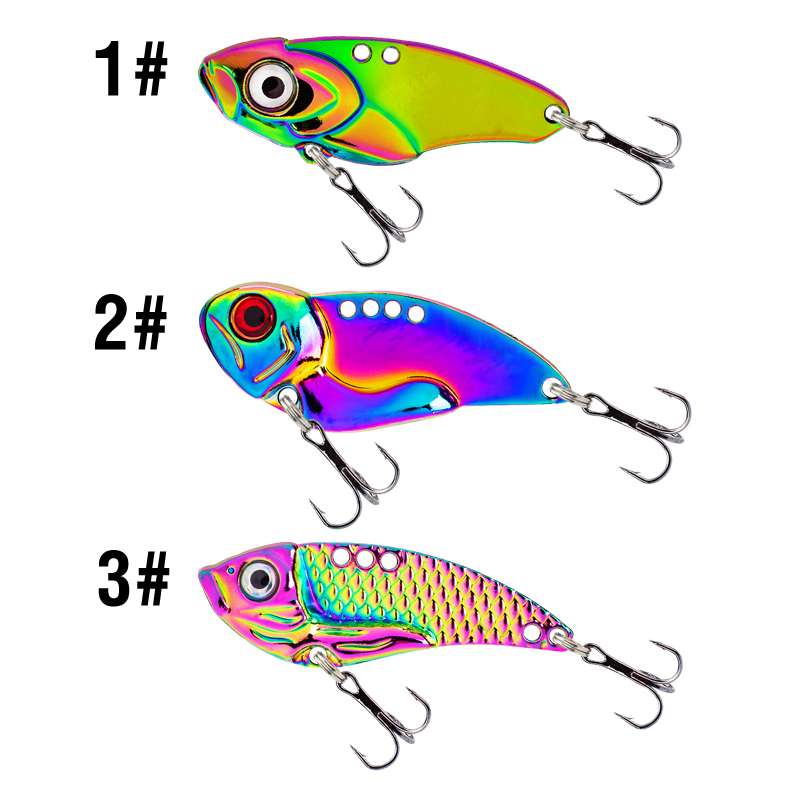 3 ADET Metal Renkli VIB Yem 5g - Fishing Hook Treble incelemesi ve fiyatı