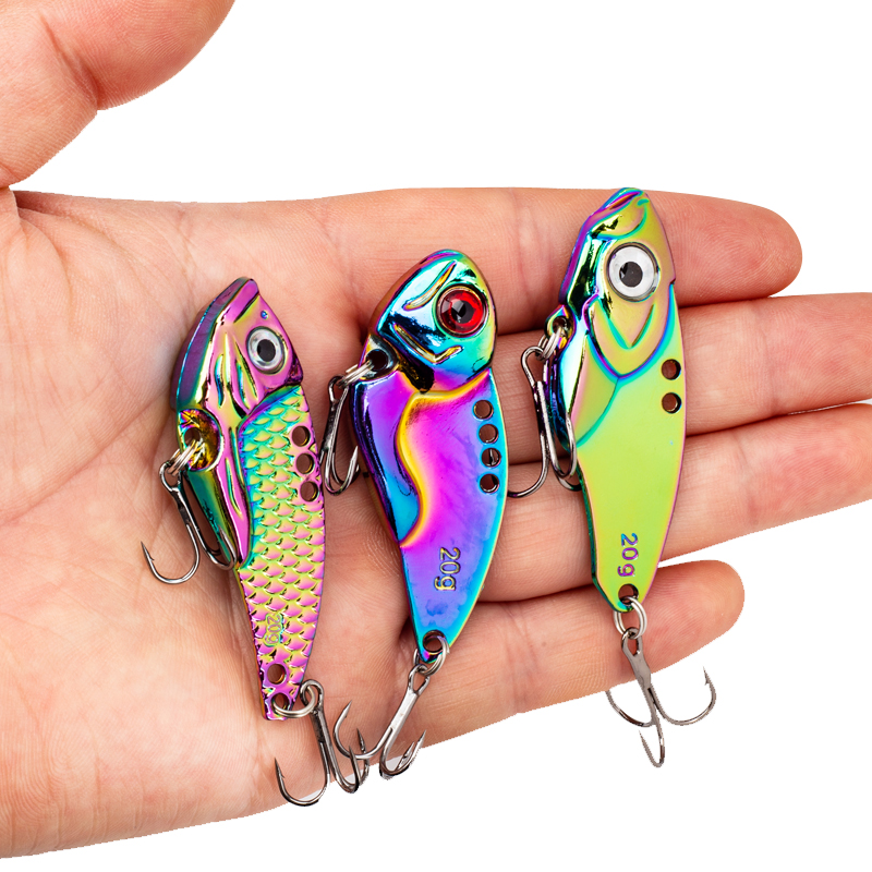 3 ADET Metal Renkli VIB Yem 5g - Fishing Hook Treble incelemesi ve fiyatı