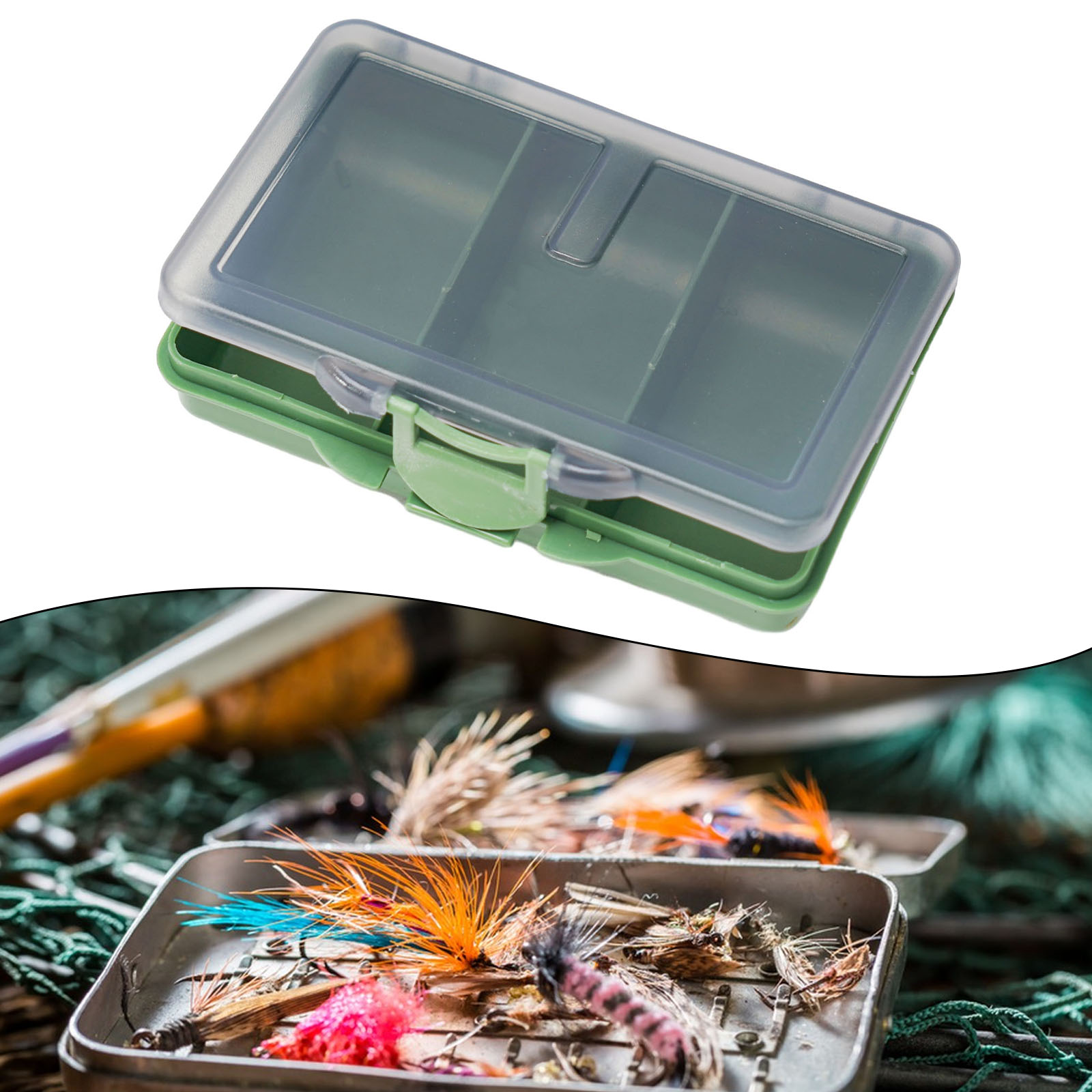 Su geçirmez olta takımı saklam - Fishing Hook Box incelemesi ve fiyatı