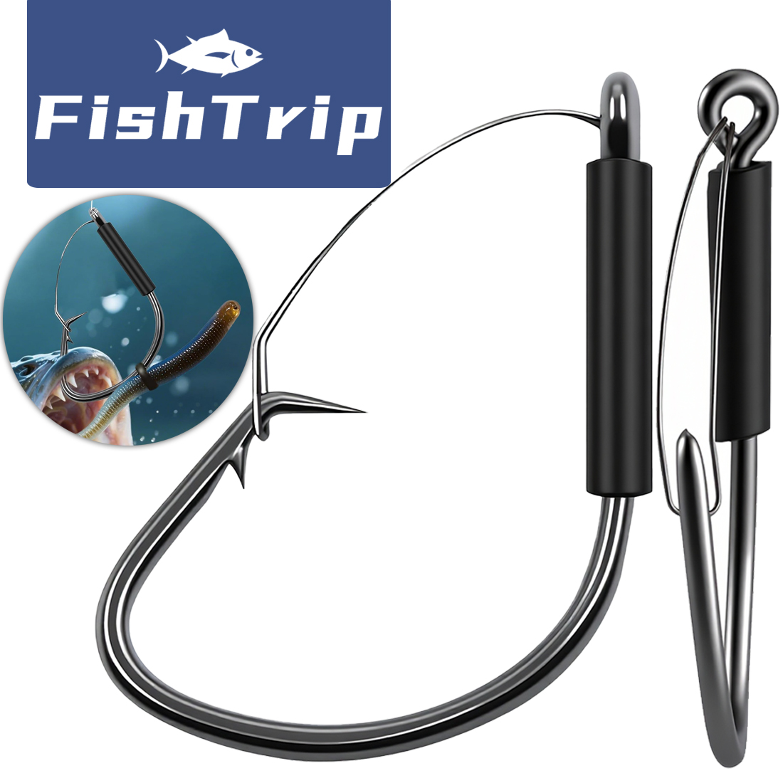 FishTrip Otsuz Tuhaf Teçhizat  - Fishing Hook Weedless incelemesi ve fiyatı