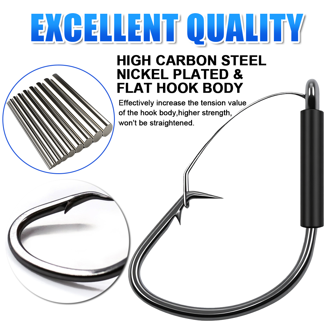 FishTrip Otsuz Tuhaf Teçhizat  - Fishing Hook Weedless incelemesi ve fiyatı
