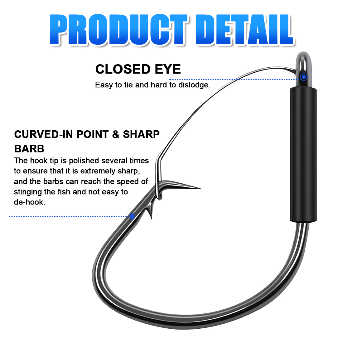 FishTrip Otsuz Tuhaf Teçhizat  - Fishing Hook Weedless incelemesi ve fiyatı