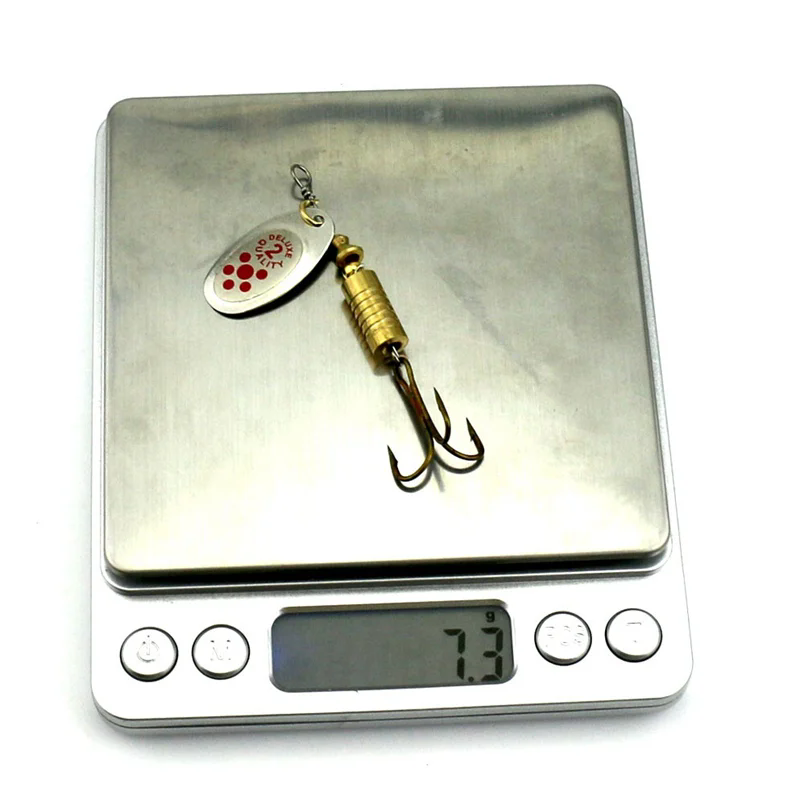 1 adet Metal kaplama Spinner y - Fishing Hook Treble incelemesi ve fiyatı