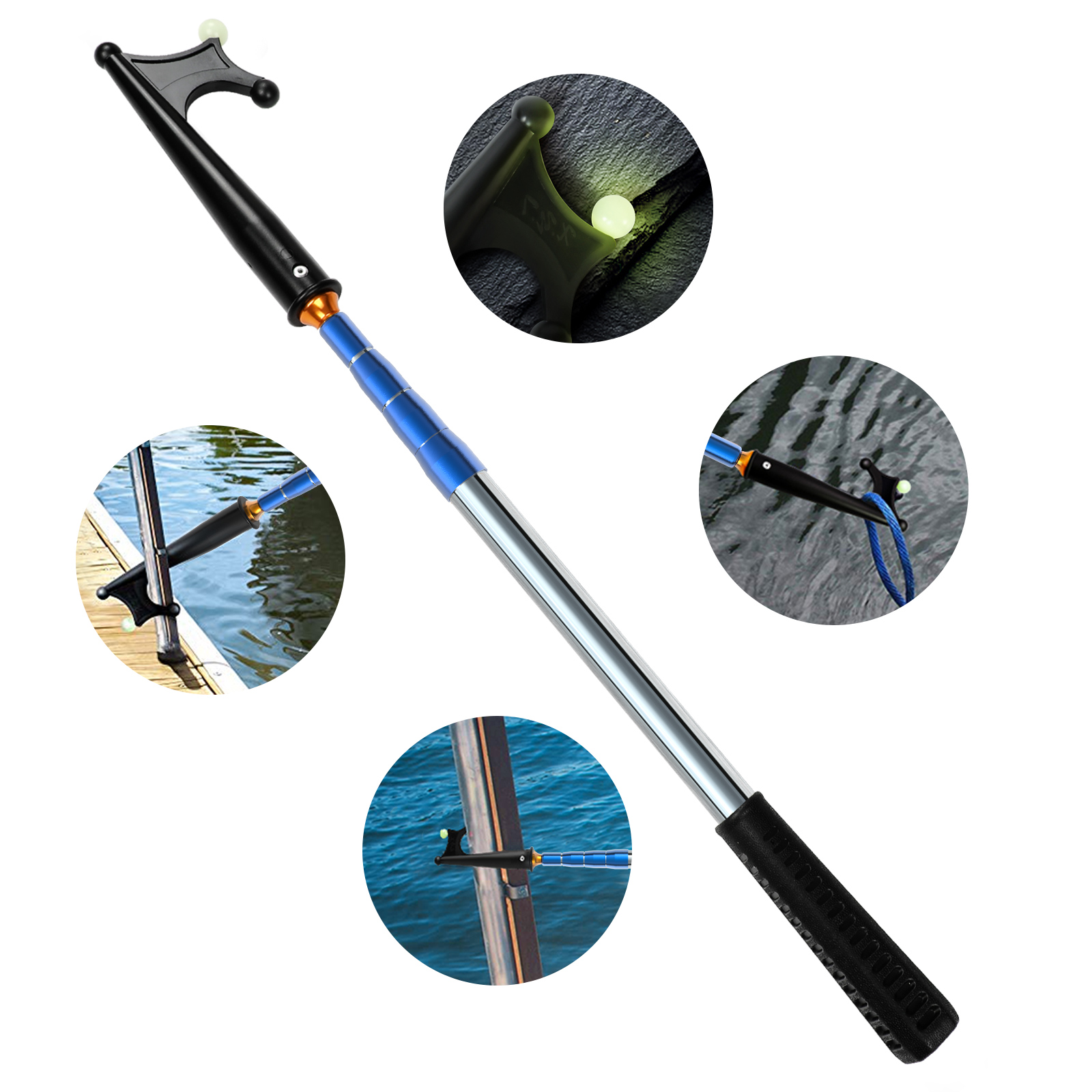 SANLIKE geri çekilebilir aydın - Fishing Hook Stainless Steel incelemesi ve fiyatı