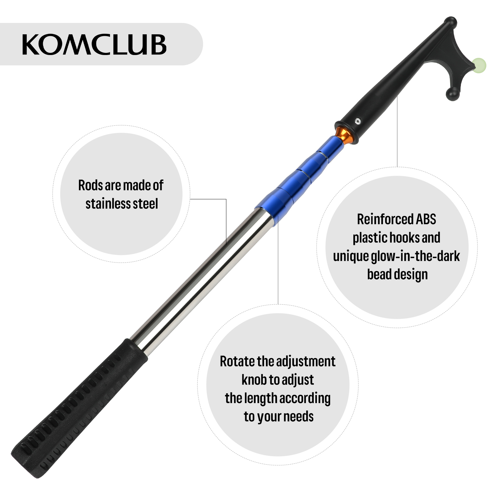 SANLIKE geri çekilebilir aydın - Fishing Hook Stainless Steel incelemesi ve fiyatı