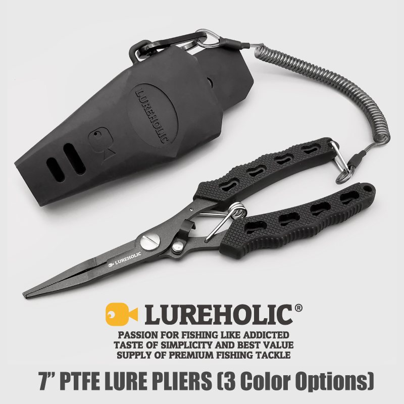 Lureholic 7 ”PTFE kaplı cazibe - Fishing Hook Sharpener incelemesi ve fiyatı
