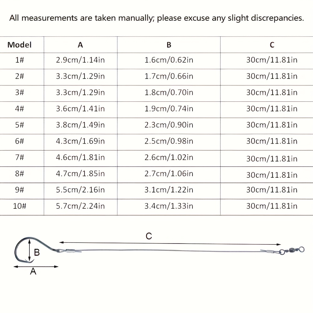 25 adet ağır hizmet tipi daire - Fishing Hook Circle incelemesi ve fiyatı